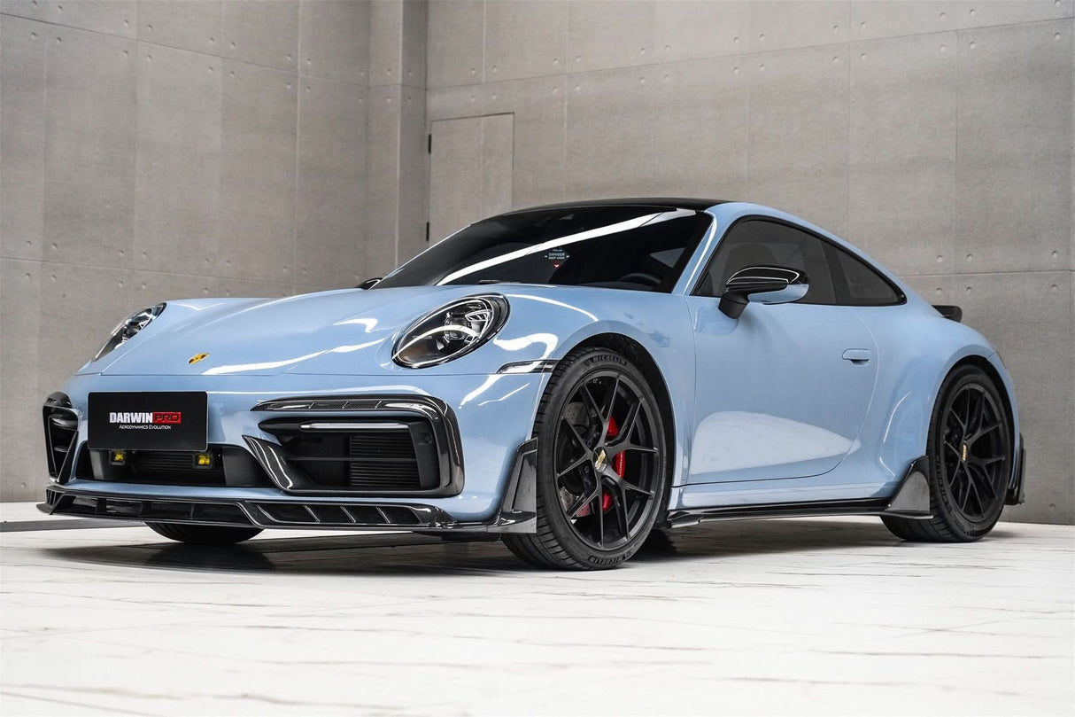 DarwinPRO 2019-2024 Porsche 911 992 Carrera S 4 4S Targa Cabriolet BKSSII Style Side Skirts