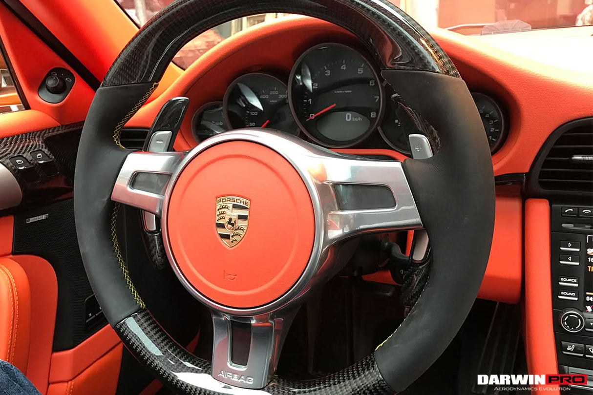 2009-2015 Porsche 911 Autoclave Carbon Fiber Paddle Shifters DarwinPRO (OE) | Fits 997, 991.1