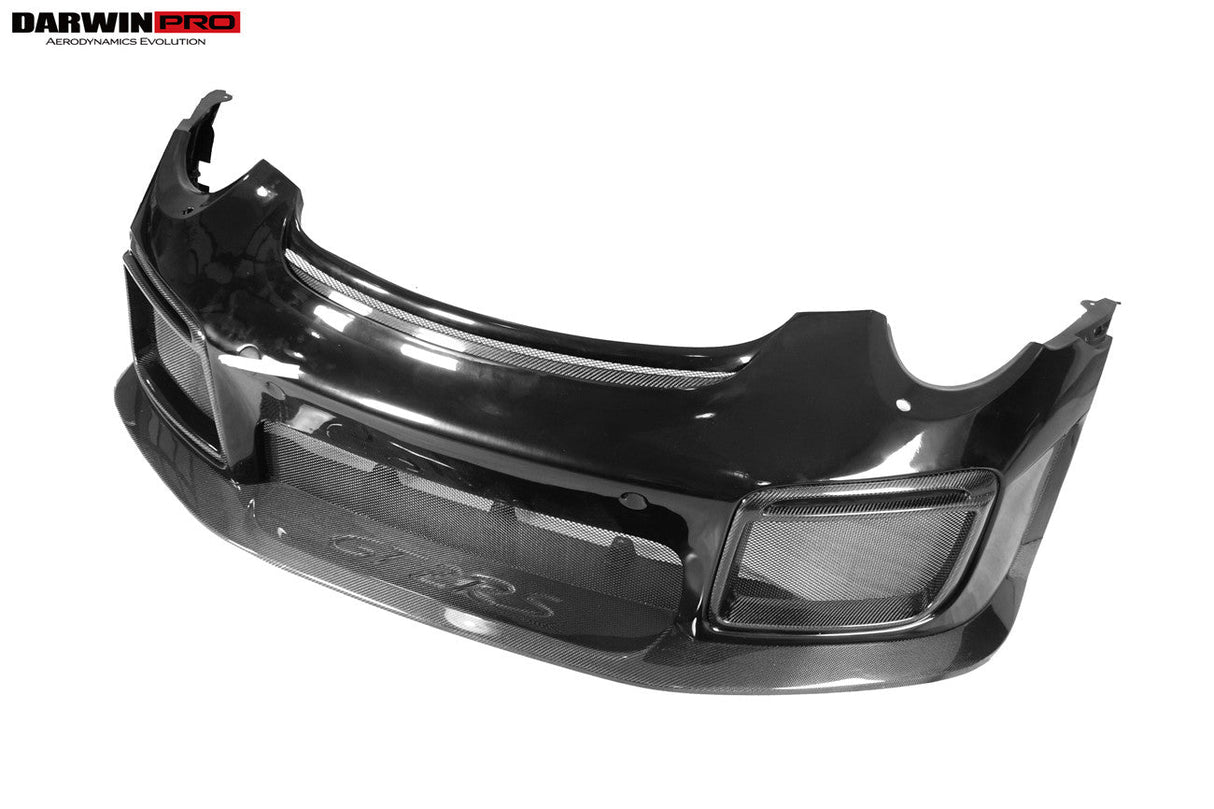 2013-2019 Porsche 911 991 Turbo S GT2RS Style Partial Carbon Fiber Front Bumper and Fender