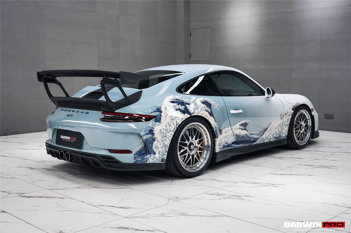 DarwinPRO 2017-2019 Porsche 911 991.2 GT3 Only BKSS Style Carbon Fiber Full Body Soft Kit