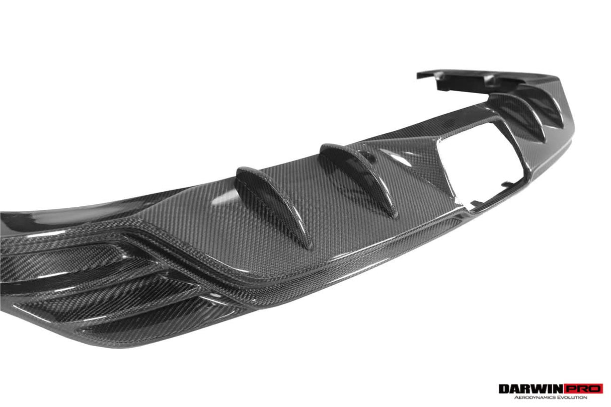 DarwinPRO 2017-2019 Porsche 911 991.2 GT3 Only BKSS Style Carbon Fiber Rear Lip Diffuser
