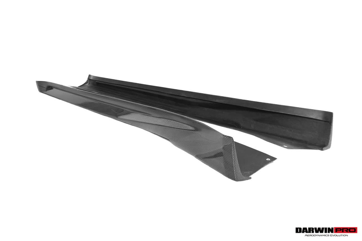 DarwinPRO 2017-2019 Porsche 911 991.2 GT3 Only BKSS Style Carbon Fiber Side Skirts