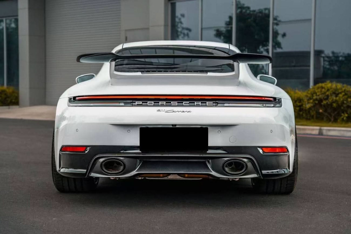DarwinPRO 2024-UP Porsche 992.2 Facelift Carrera 2C 4C Coupe Cabriolet OE Style Rear Didffuser