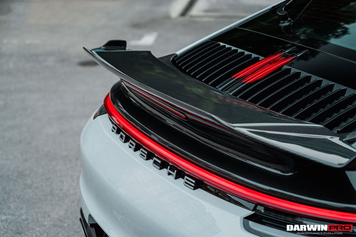 DarwinPRO 2019-2024 Porsche 911 992 Carrera S & 4 & 4S BKSSII Style Trunk Wing
