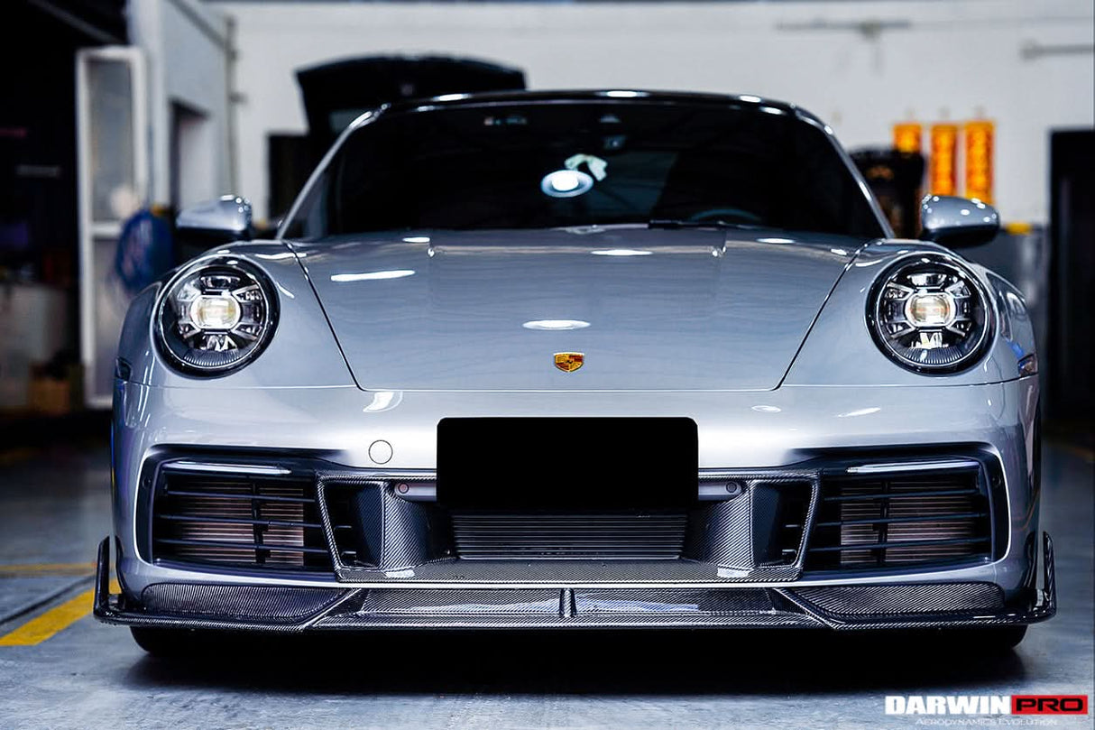 DarwinPRO 2019-2024 Porsche 911 992 Carrera S & 4 & 4S & Targa & Cabriolet BKSS Style Front Lip