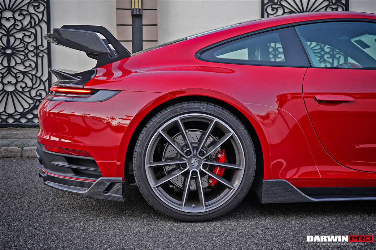 DarwinPRO 2019-2024 Porsche 911 992 Carrera S & 4 & 4S & Targa & Cabriolet BKSS Style Rear Lip