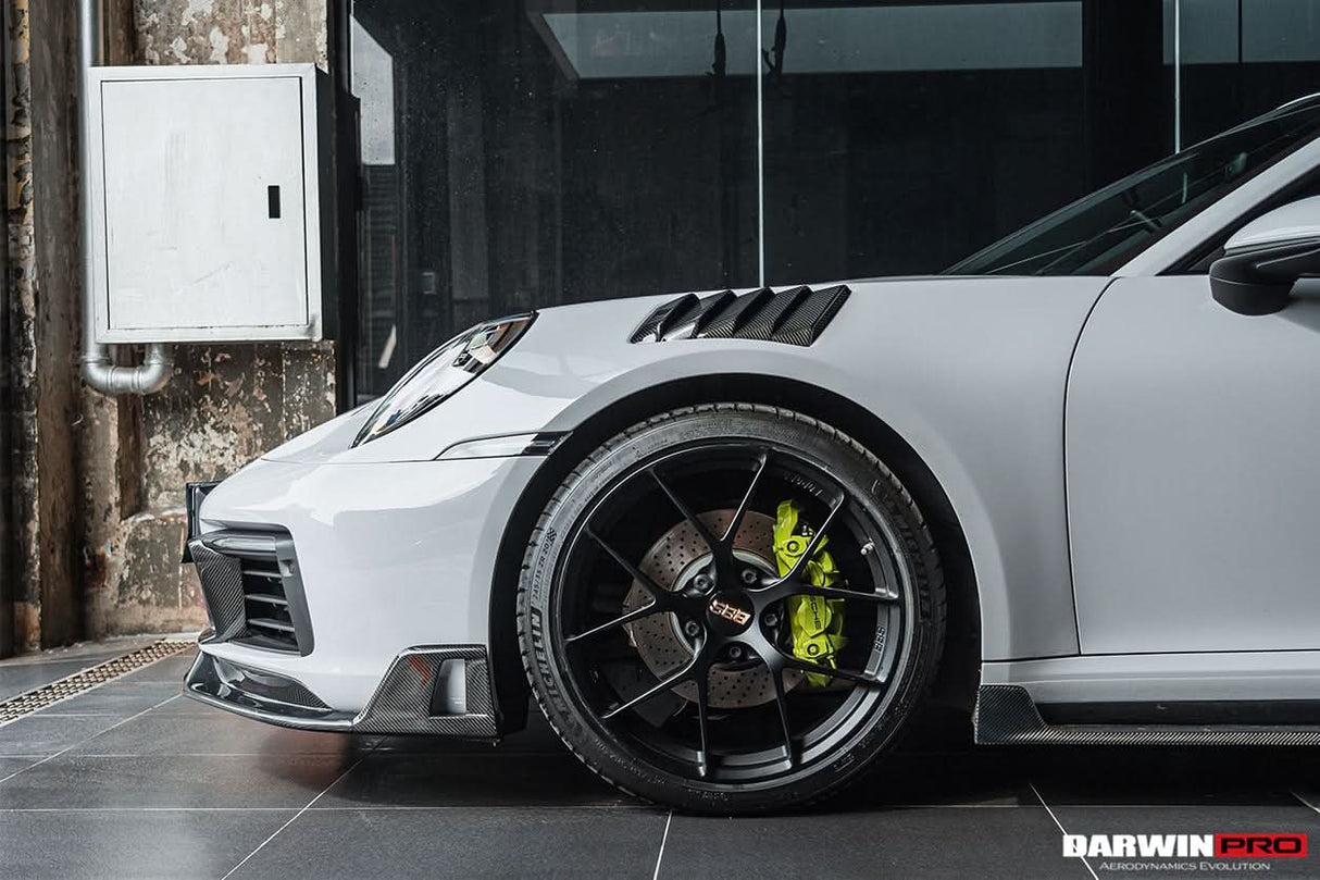 DarwinPRO 2019-2024 Porsche 911 992 Carrera S & 4 & 4S & Targa & Cabriolet BKSS Style Front Fender
