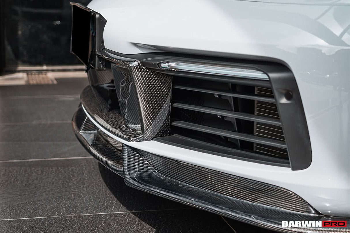 DarwinPRO 2019-2024 Porsche 911 992 Carrera S & 4 & 4S & Targa & Cabriolet BKSS Style Front Middle Lip