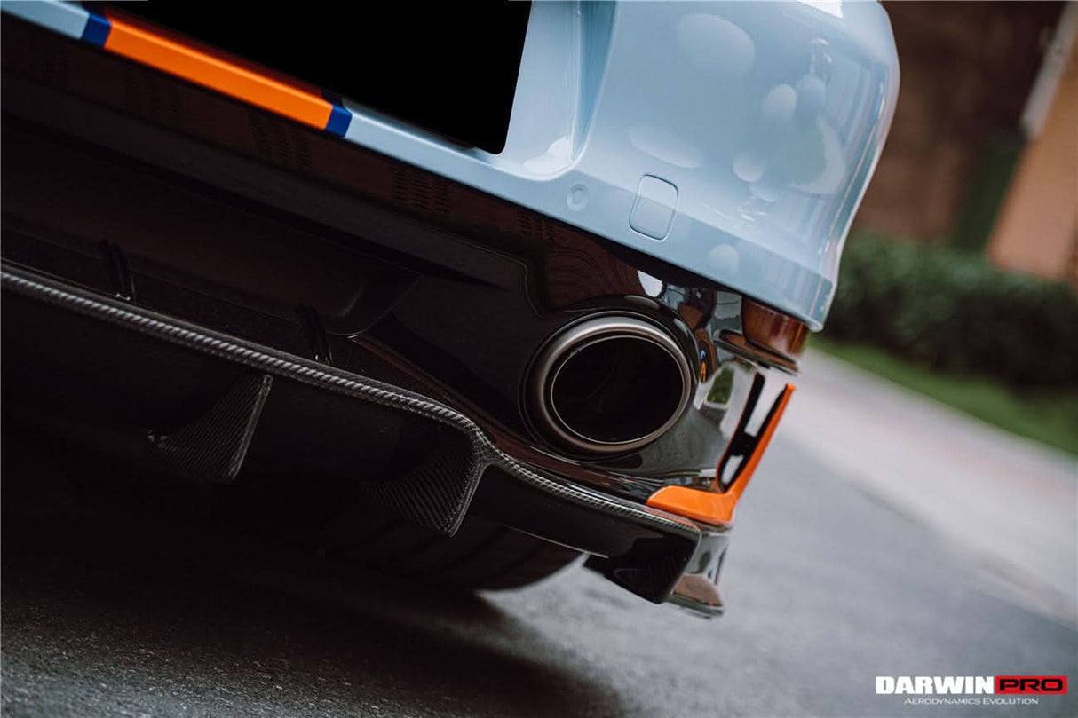 DarwinPRO 2019-2024 Porsche 911 992 Carrera & Targa S & 4 & 4S SD-Sport Design Modl BKSS Style Rear Lip
