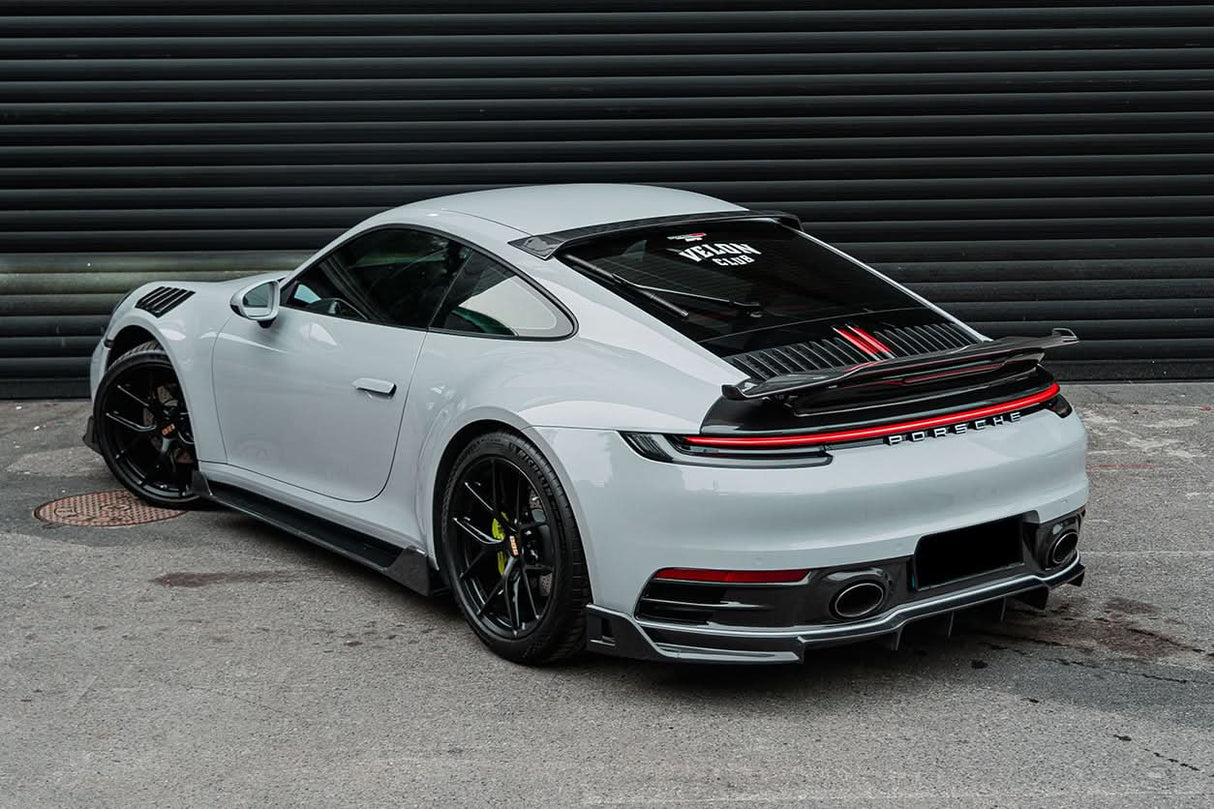 DarwinPRO 2019-2024 Porsche 911 992 2C 4C Carrera S 4 4S BKSS Style Carbon FIber Roof Spoiler