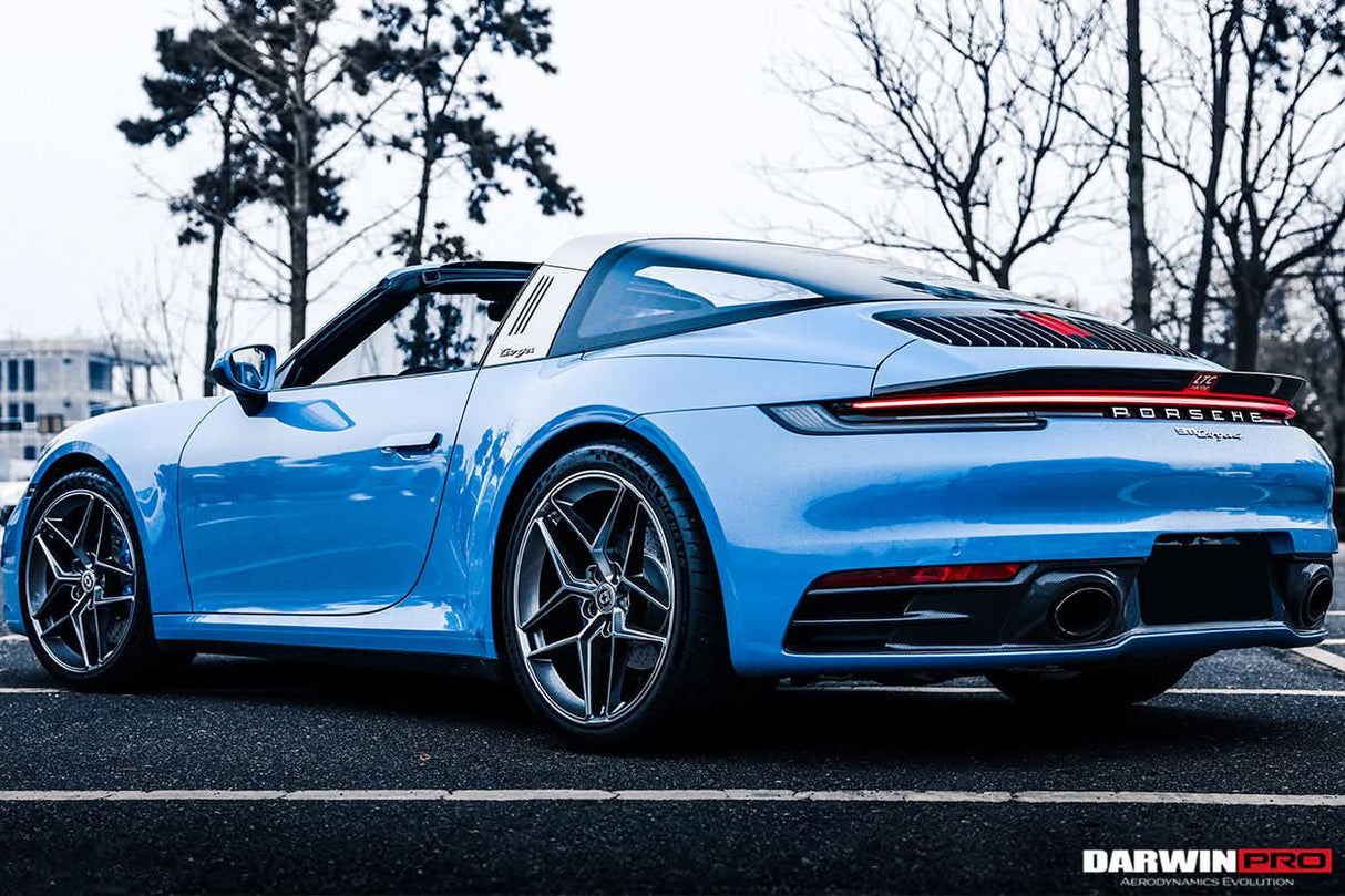 DarwinPRO 2019-UP Porsche 911 992 Carrera S 4 4S Targa Cabriolet BKSS Style Trunk Wing