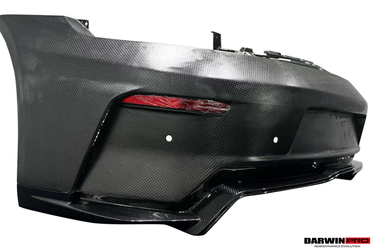 2024-UP Porsche 992.2 Facelift Convert GT3 Style Rear Bumper DarwinPRO (GT3) Fits Carrera & S & 4 & 4S & Targa & Cabriolet