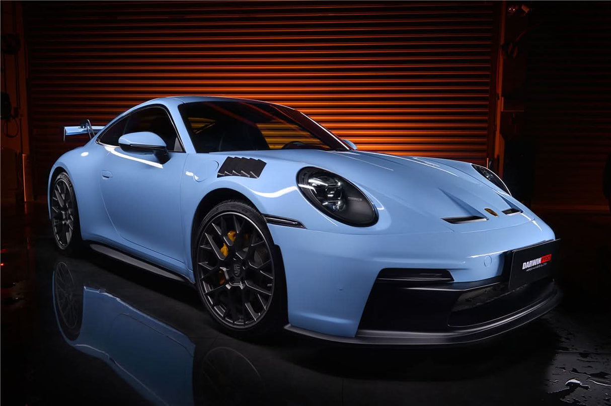 DarwinPRO 2019-UP Porsche 911 992 Carrera & S & 4 & 4S & Targa & Cabriolet GT3 Style Side Skirts
