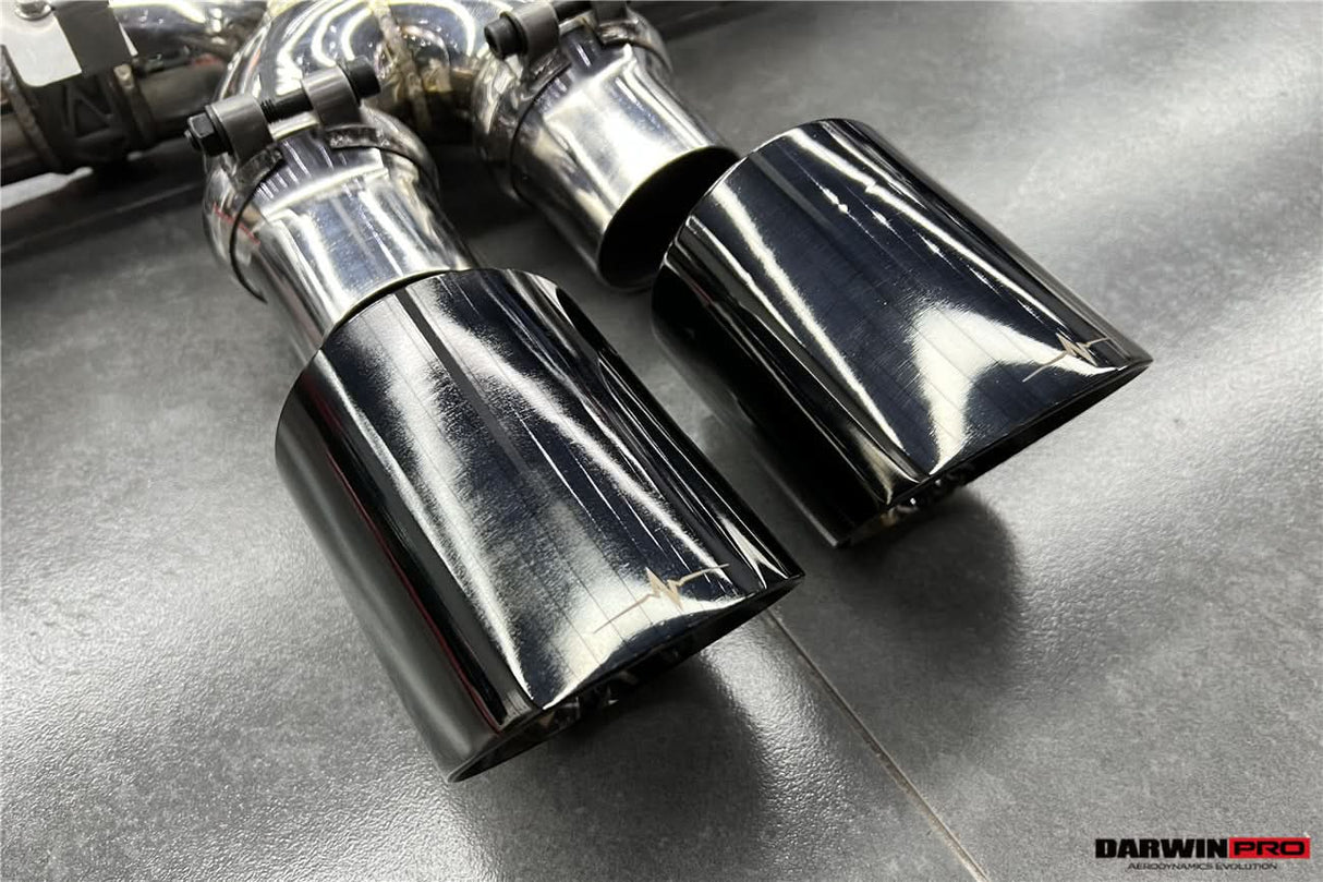 DarwinPRO 2019-2024 Porsche 911 992 Carrera S 4 4S Targa Cabriolet Exhaust (for GT3 Style Bumper)