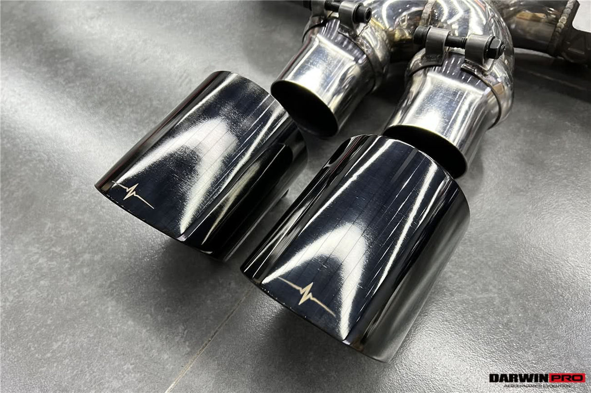 DarwinPRO 2019-2024 Porsche 911 992 Carrera S 4 4S Targa Cabriolet Exhaust (for GT3 Style Bumper)