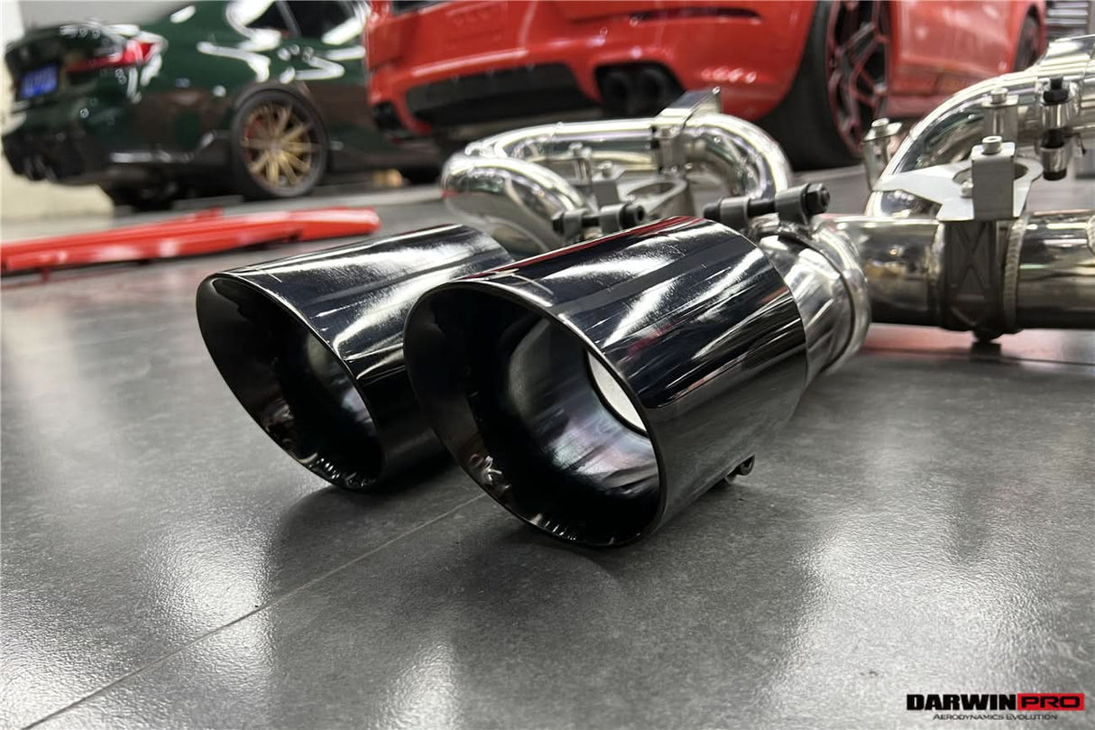 DarwinPRO 2019-2024 Porsche 911 992 Carrera S 4 4S Targa Cabriolet Exhaust (for GT3 Style Bumper)