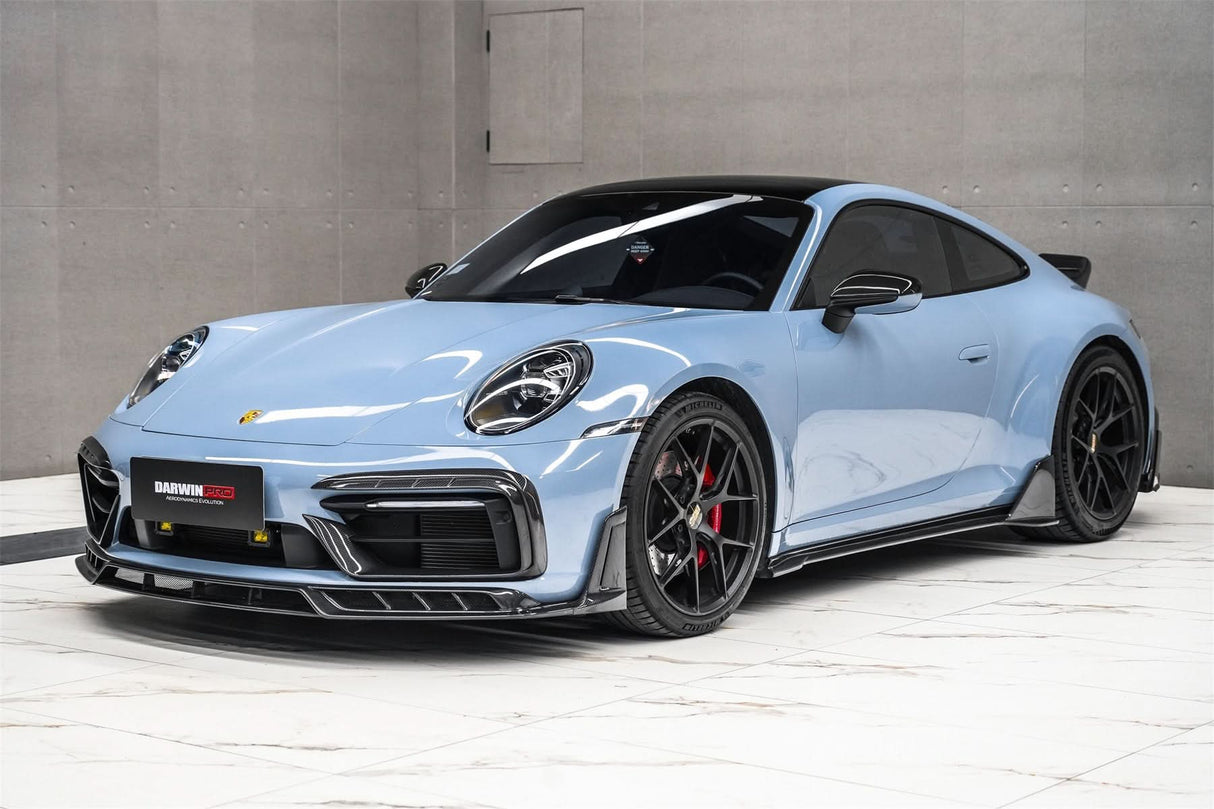 DarwinPRO 2019-2024 Porsche 911 992 Carrera S 4 4S Targa Cabriolet BKSSII Style Side Skirts