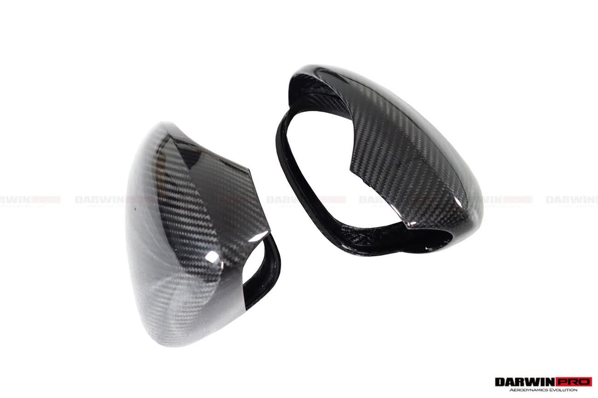 2017-2026 Porsche Panamera 971.1 971.2 976 OEM Style Autoclave Carbon Fiber Mirror Housing Replacement | Fits 4, 4S, GTS, GTS Sport Turismo, Turbo, Turbo S, E‑Hybrid
