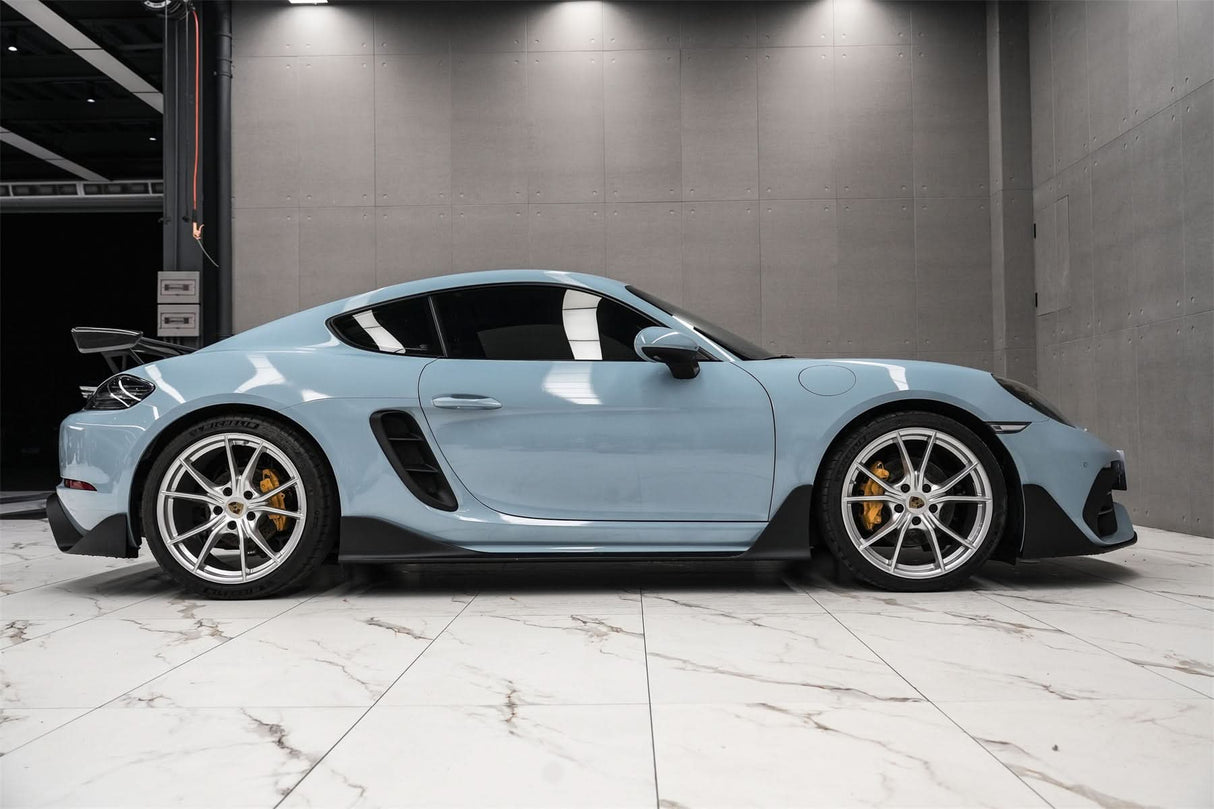 DarwinPRO 2016-2025 Porsche 718 Cayman And Boxster Stuttmate Carbon Fiber Side Skirts