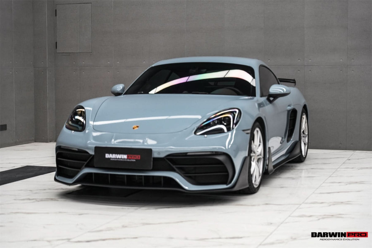 DarwinPRO 2016-2020 Porsche 718 Cayman And Boxster Stuttmate Part Carbon Fiber Front Bumper