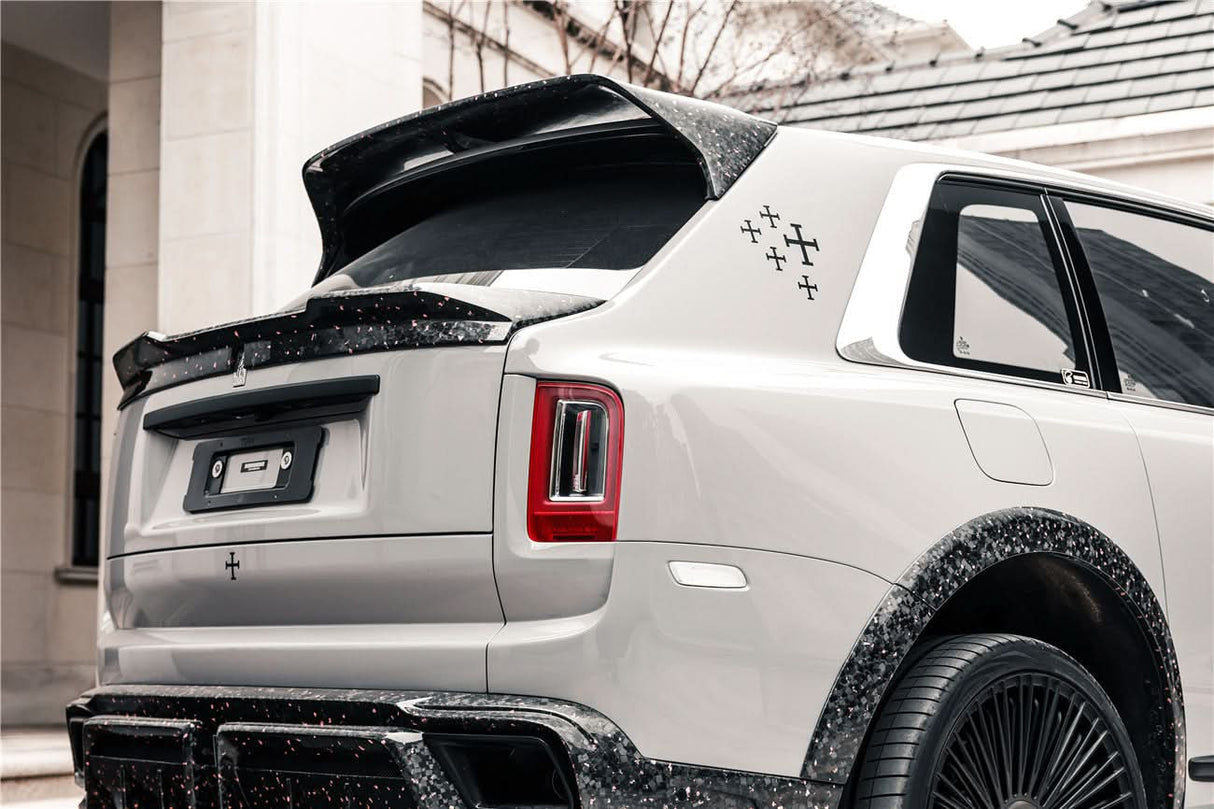 DarwinPRO 2018-2024 Rolls-Royce Cullinan BKSS Style Carbon Fiber Roof Spoiler