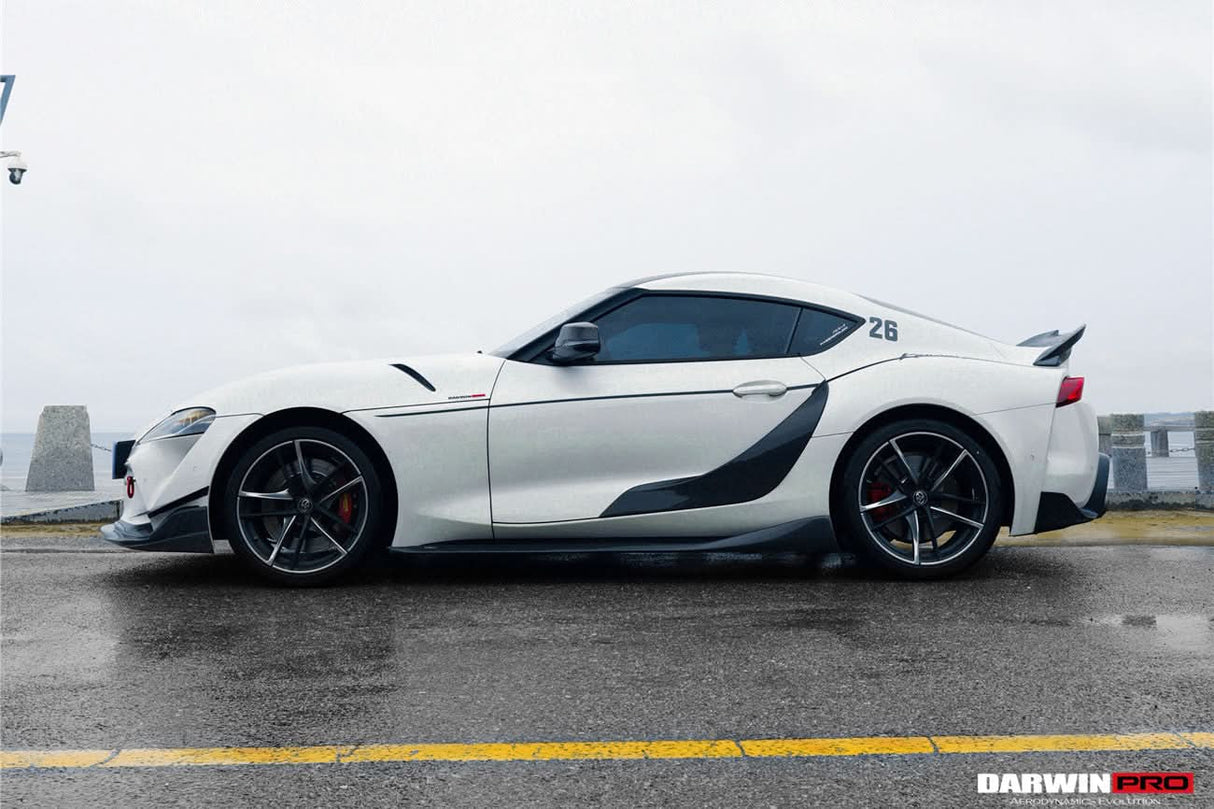 2019-UP Toyota GR Supra (J29 & DB) A90 A91 OEM Style Carbon Fiber Door Penal Garnish Trim Replacement