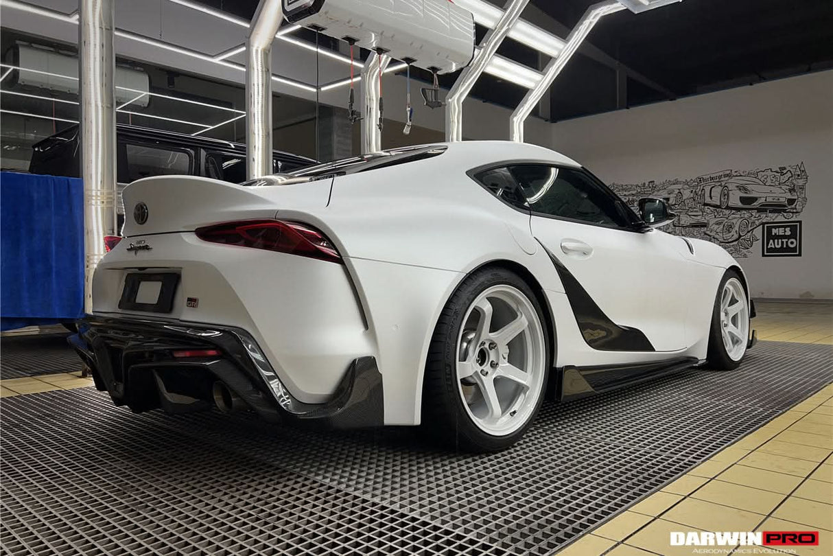 2019-UP Toyota GR Supra (J29 & DB) A90 A91 OEM Style Carbon Fiber Door Penal Garnish Trim Replacement