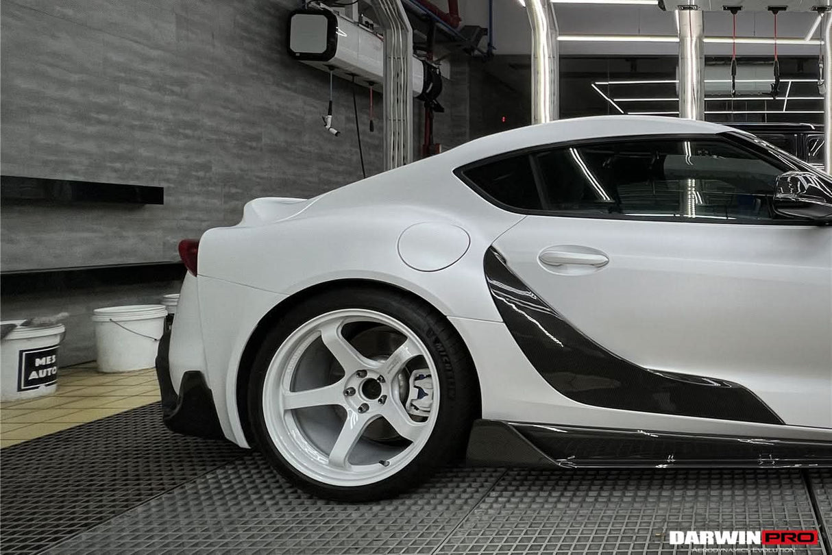2019-UP Toyota GR Supra (J29 & DB) A90 A91 OEM Style Carbon Fiber Door Penal Garnish Trim Replacement