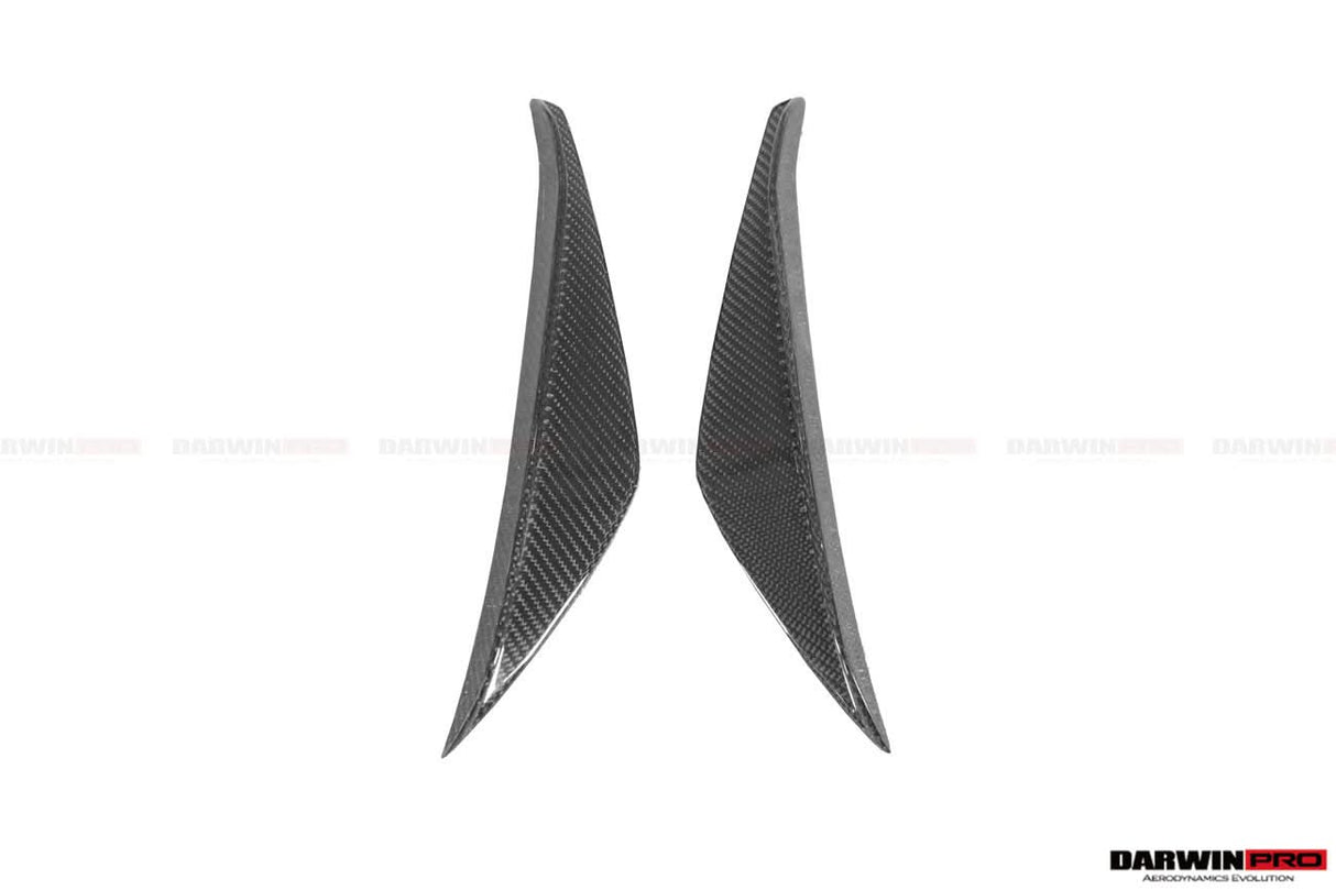 2019-UP Toyota GR Supra (J29 & DB) A90 A91 BKSS Style Carbon Fiber Front Canards