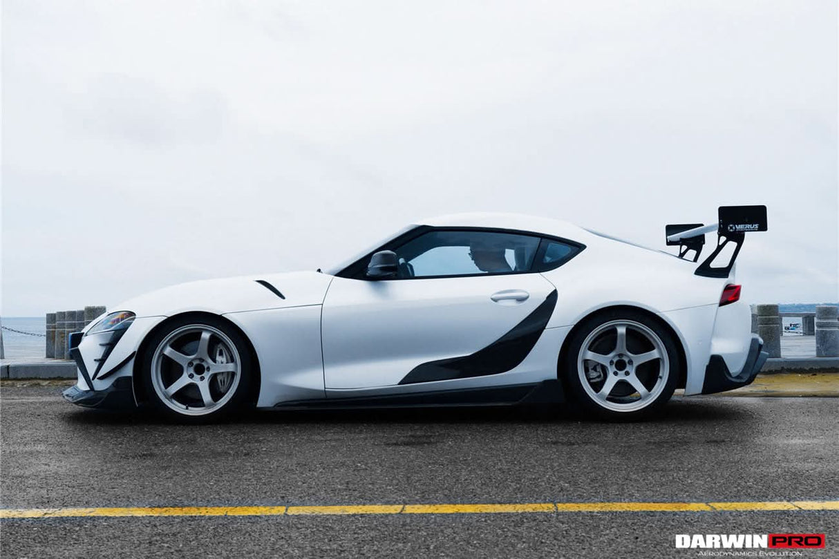 2019-UP Toyota GR Supra (J29 & DB) A90 A91 BKSS Style Carbon Fiber Front Bumper Vents
