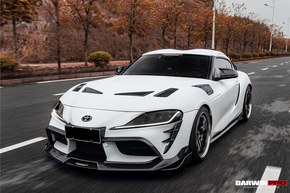 2019-UP Toyota GR Supra (J29 & DB) A90 A91 BKSS Style Carbon Fiber Front Lip
