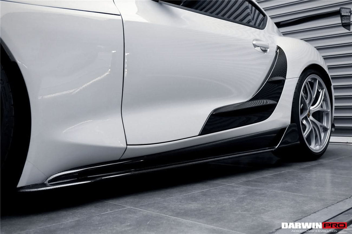 2019-UP Toyota GR Supra (J29 & DB) A90 A91 BKSS Style Carbon Fiber Side Skirts