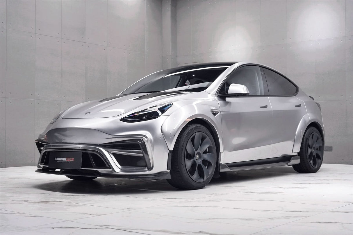 2020-2024 Tesla Model Y IMPII Performance Carbon Fiber Side Skirts