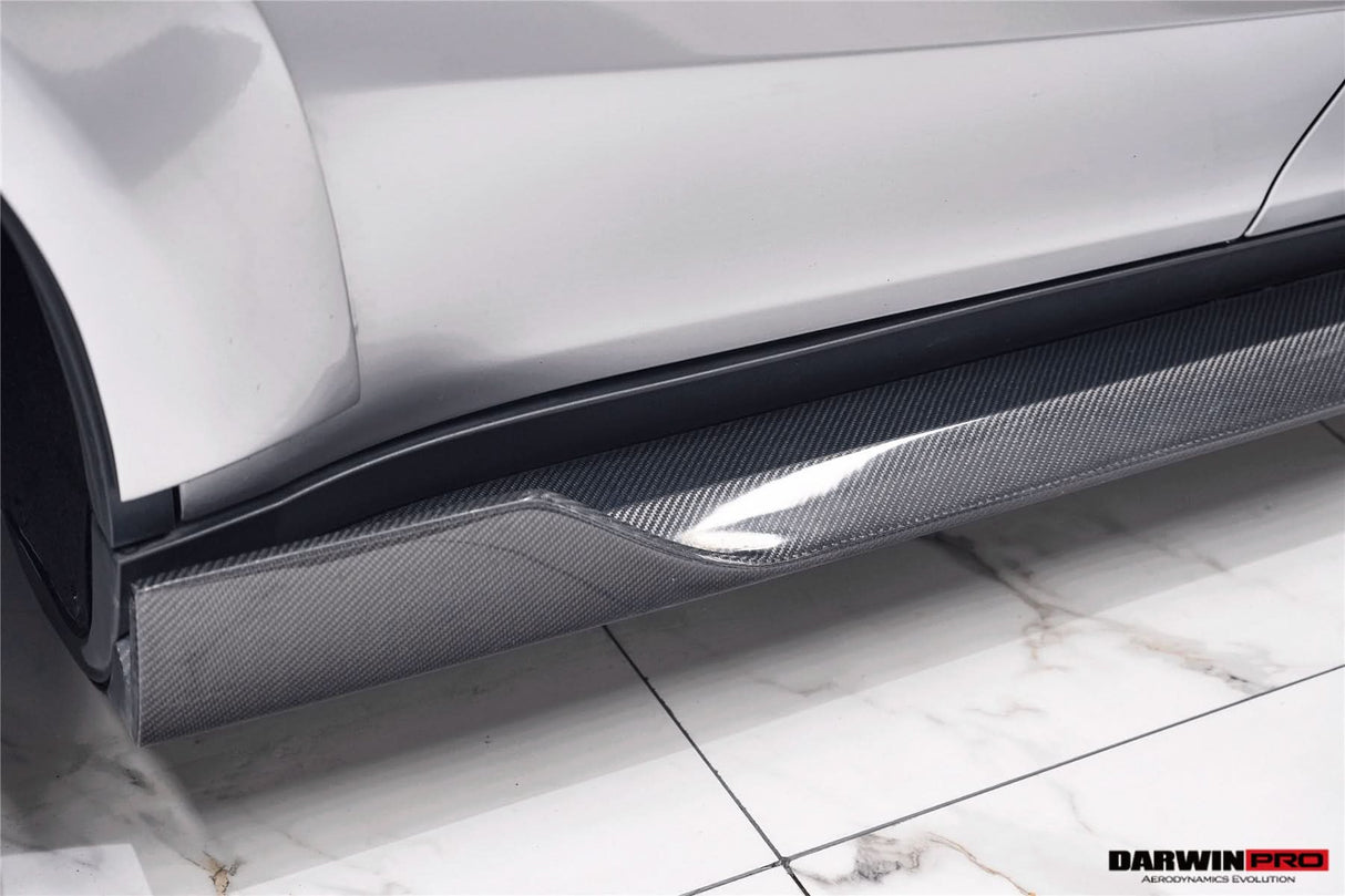 2020-2024 Tesla Model Y IMPII Performance Carbon Fiber Side Skirts
