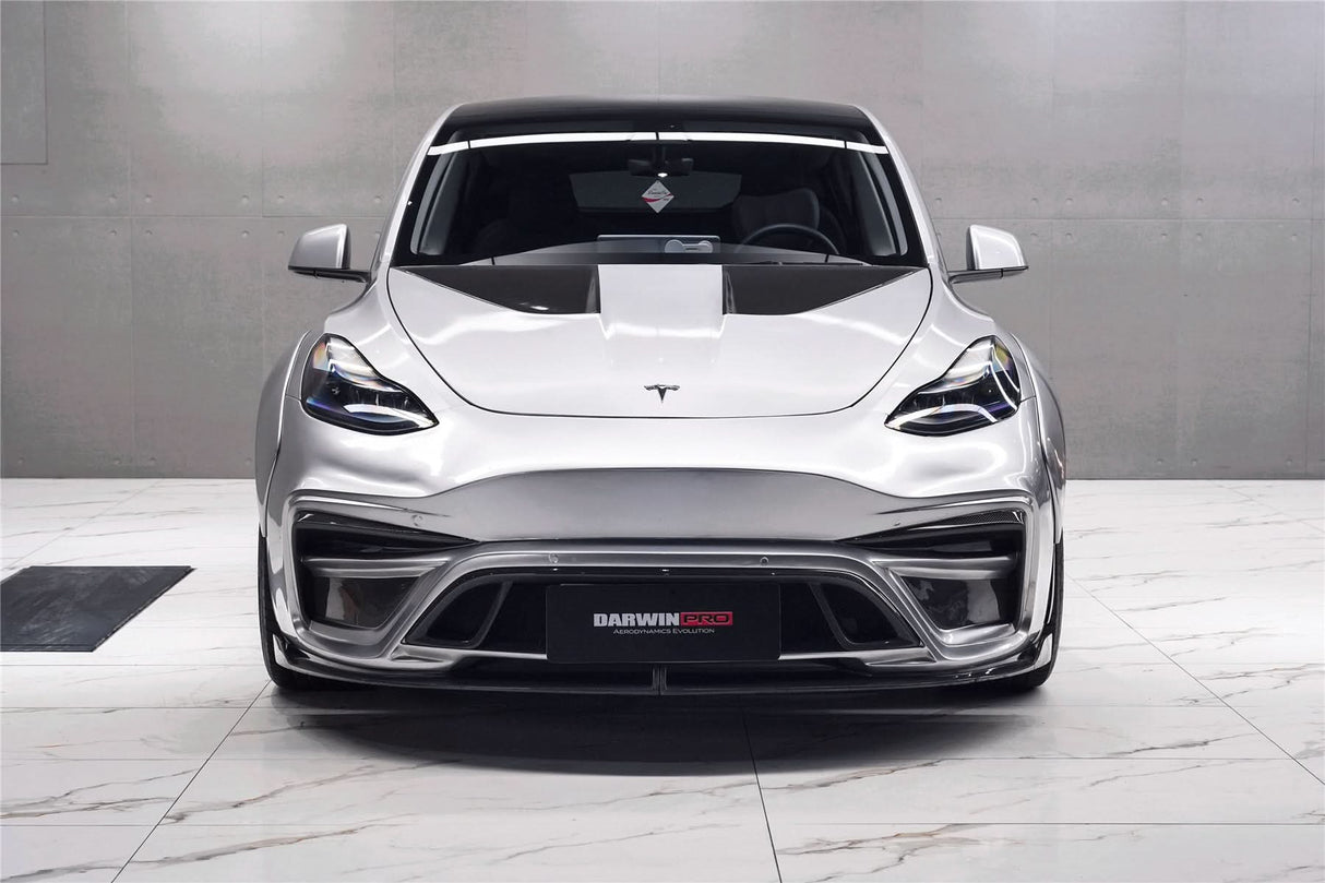 2020-2024 Tesla Model Y IMPII Performance Part Carbon Fiber Front Bumper