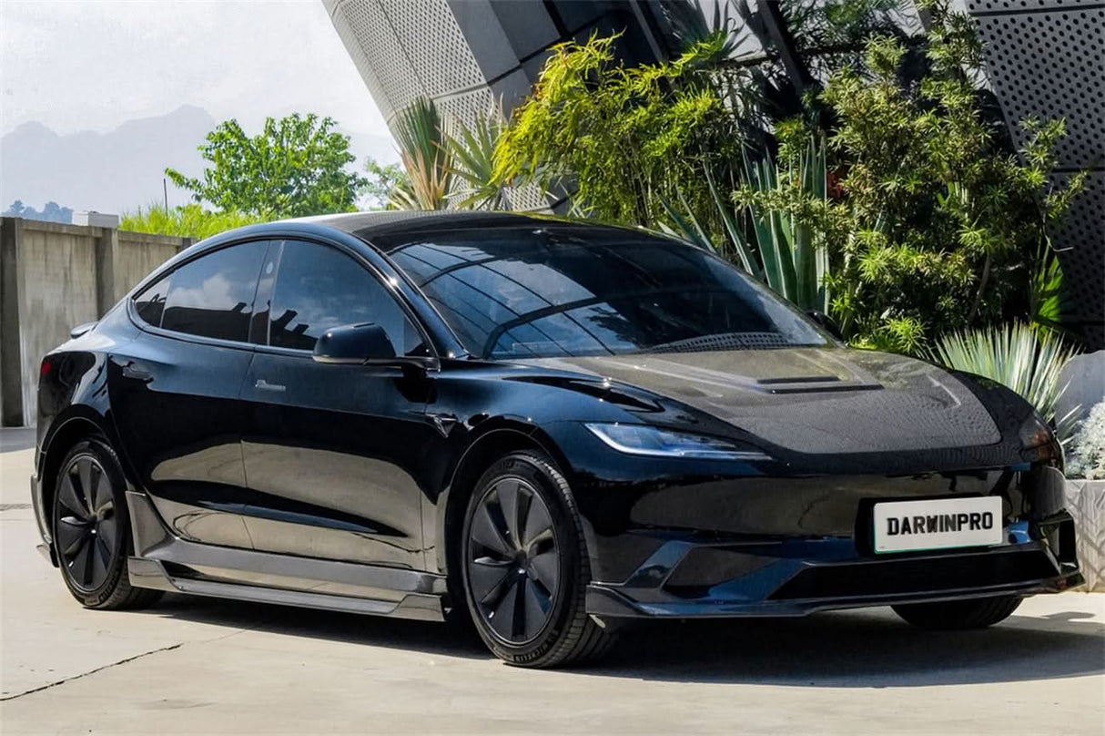 DarwinPRO 2024-2026 Tesla Model 3 Highland RWD AWD Performance Carbon Fiber IMP Design Hood