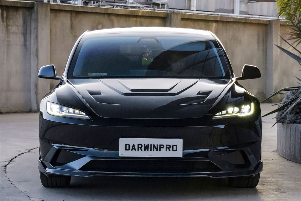 2024-2026 Tesla Model 3 Highland RWD AWD Carbon Fiber IMP Design Front Lip(DONT FIT PERFORMANCE)