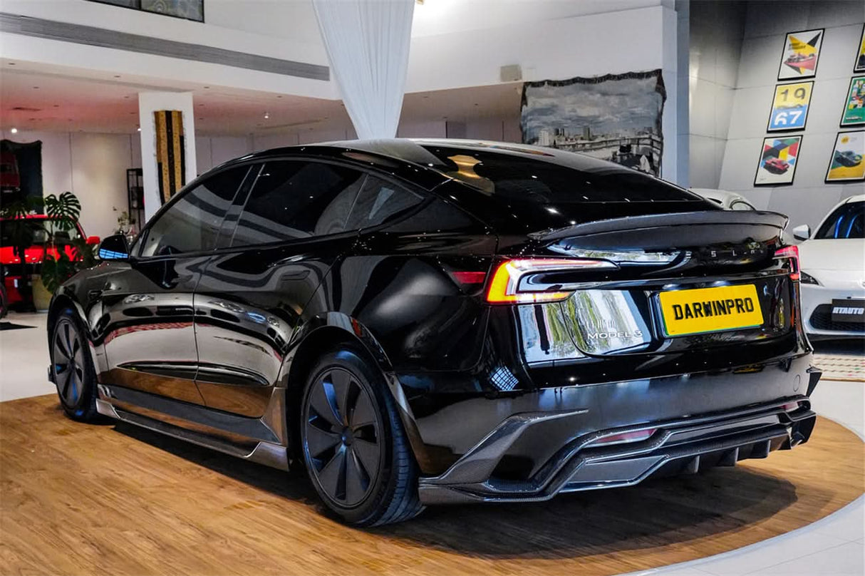 DarwinPRO 2024-2026 Tesla Model 3 Highland RWD AWD Performance Carbon Fiber IMP Design Trunk Spolier