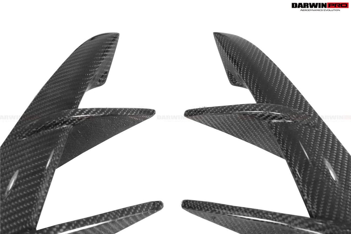 2019-UP Toyota GR Supra (J29 & DB) A90 A91 BKSS Style Carbon Fiber Front Bumper Vents