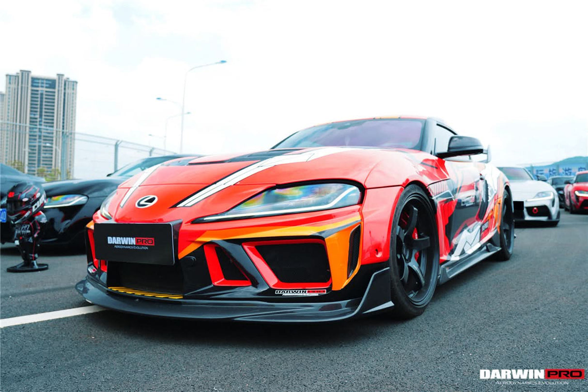 2019-UP Toyota GR Supra (J29 & DB) A90 A91 BKSSII Style Part Carbon Fiber Full Wide Body Kit