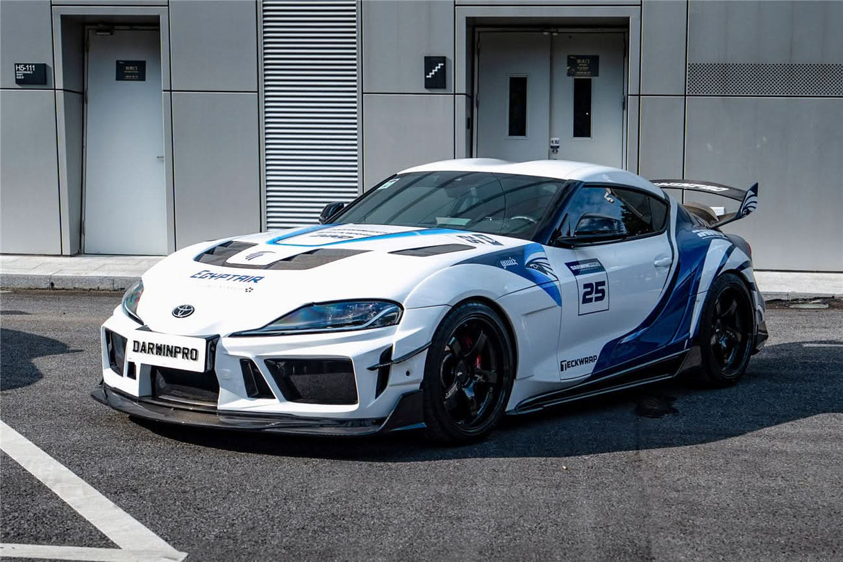 2019-UP Toyota GR Supra (J29 & DB) A90 A91 BKSSII Style Part Carbon Fiber Full Wide Body Kit