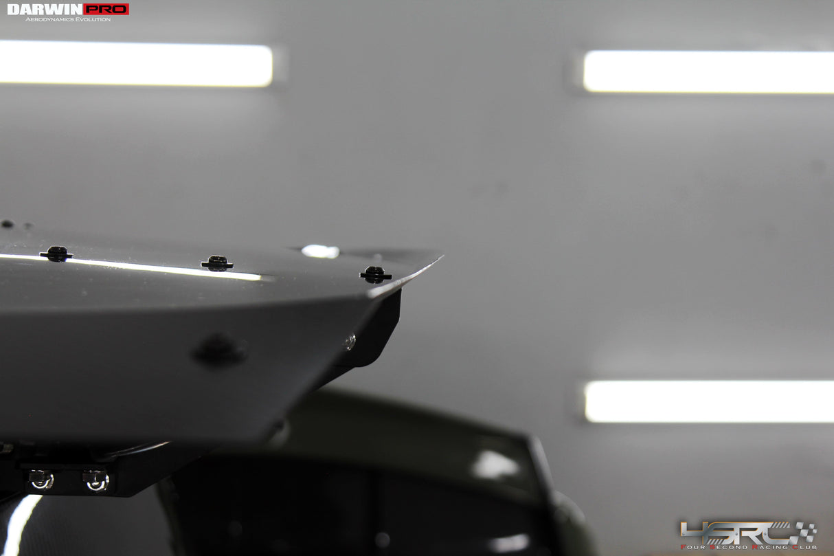 Nissan GTR R35 2008+ Autoclave Carbon Fiber R1-D Drag Spoiler Wing - DarwinPRO X 4SRC