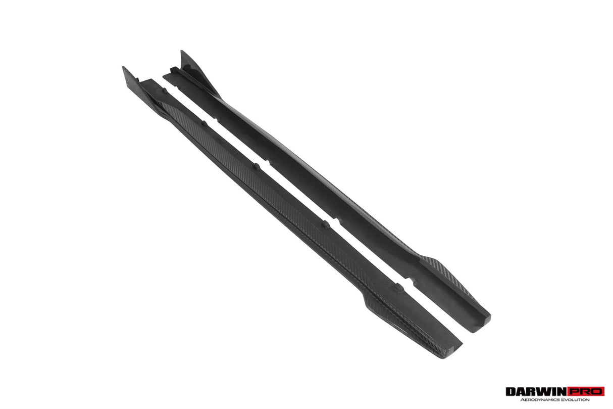 DarwinPRO 2019-UP Audi RS6 Avant C8 & RS7 Quattro IMP Performance Side Skirts Under Board