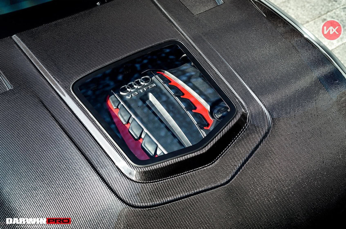 2013-2018 Audi A6 S6 RS6 Carbon Fiber Hood DarwinPRO (BKSS)