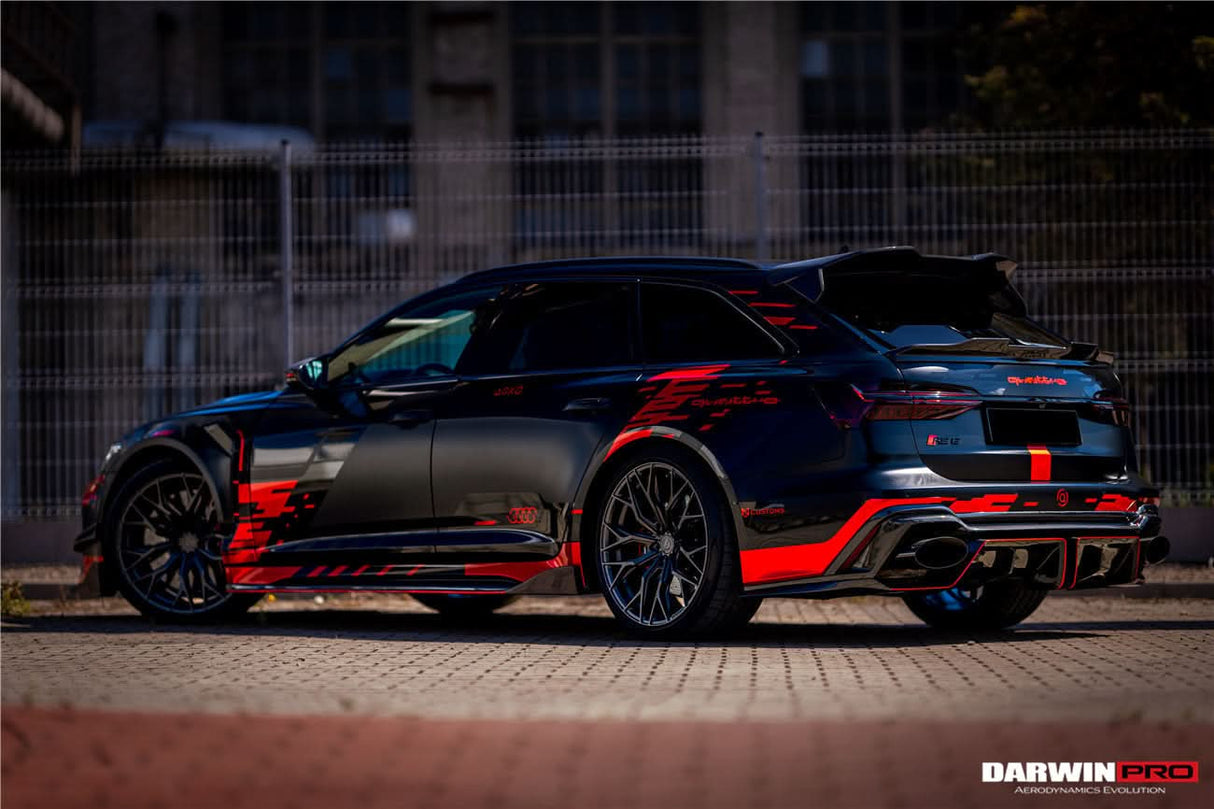 DarwinPRO 2019-UP Audi RS6 Avant C8 & RS7 Quattro IMP Performance Rear Diffuser