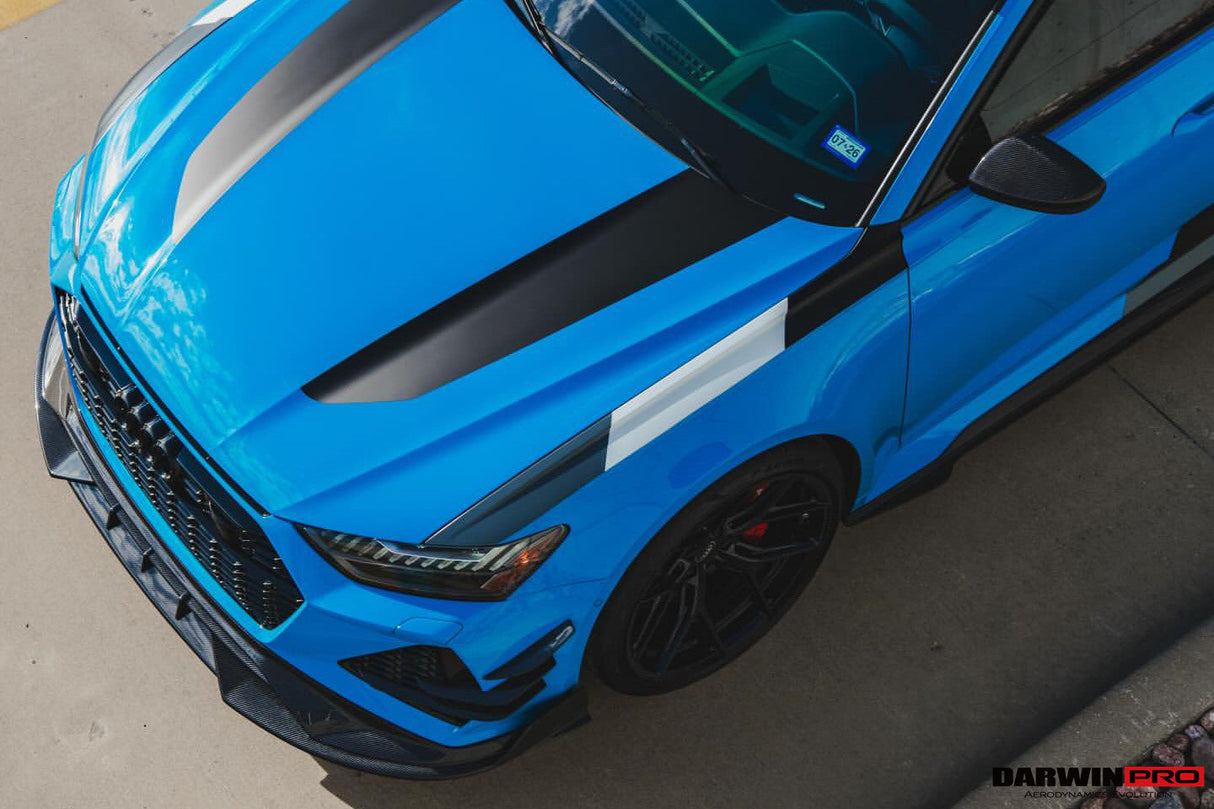 2019-UP Audi RS6 Avant C8 | RS7 Quattro Carbon Fiber Front Canards - DarwinPRO (iMP)