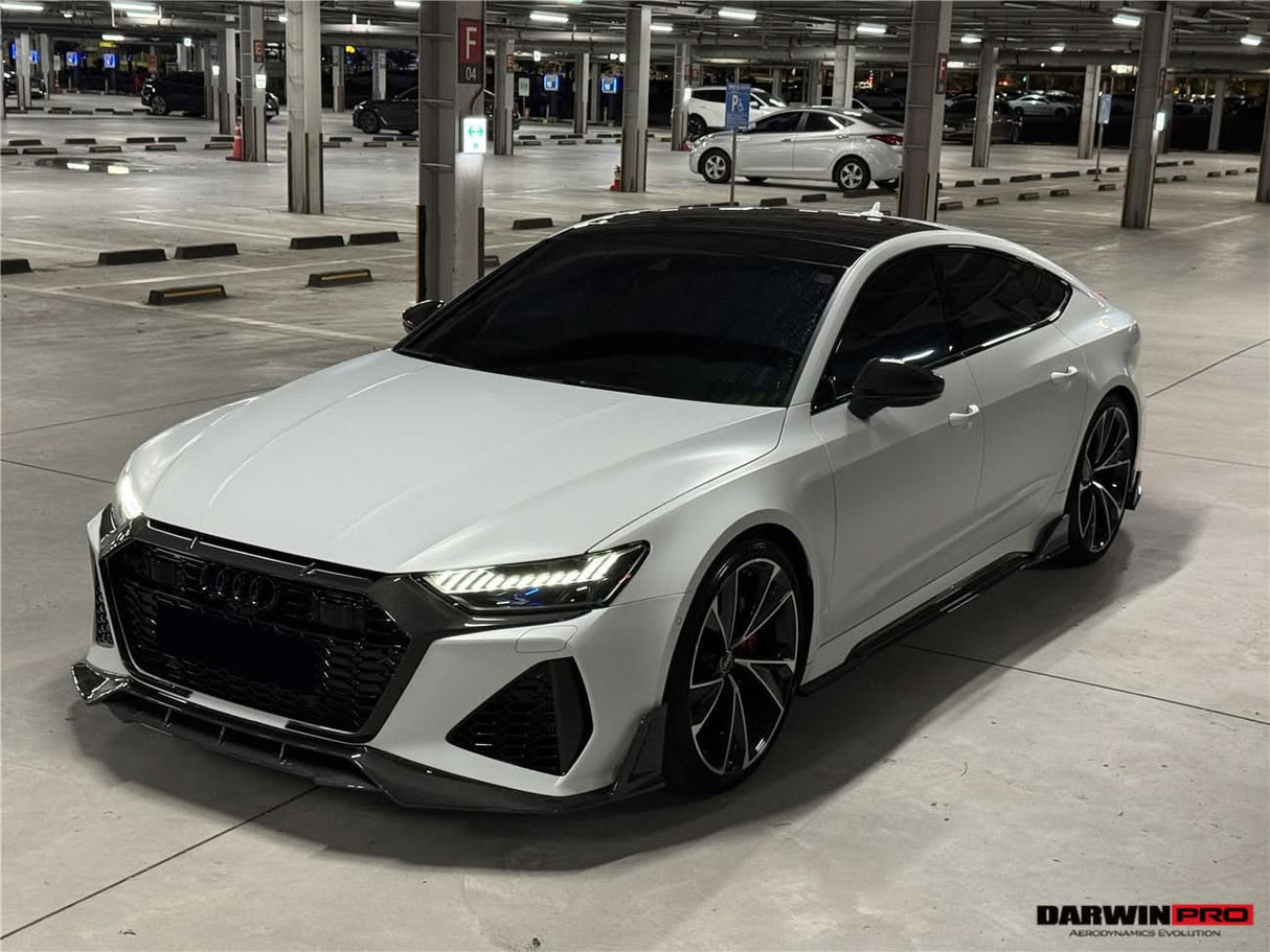DarwinPRO 2019-UP Audi RS6 C8 Avant & RS7 C8 Quattro IMP Performance Front Bumper Grille Cover