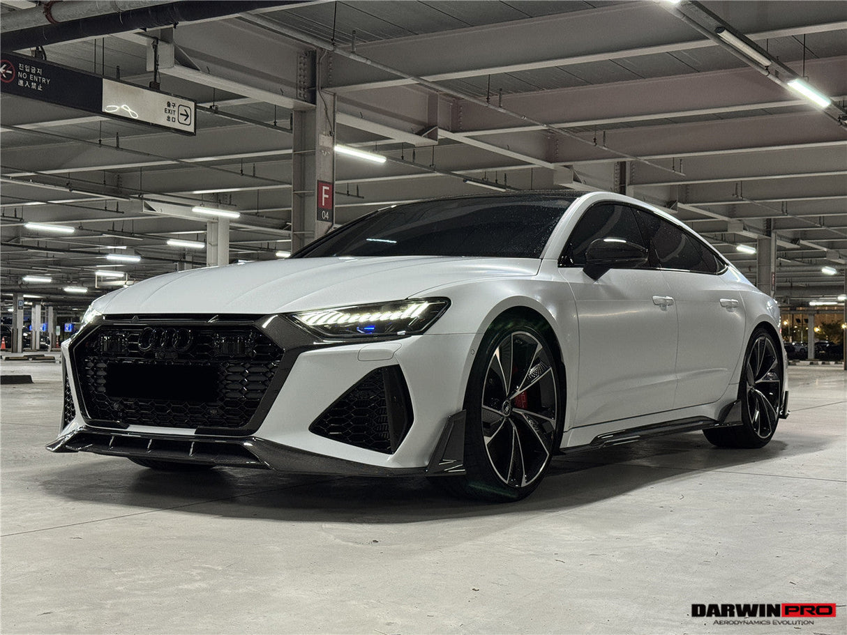 DarwinPRO 2019-UP Audi RS6 Avant C8 & RS7 C8 Quattro IMP Design Side Skirts Under Board