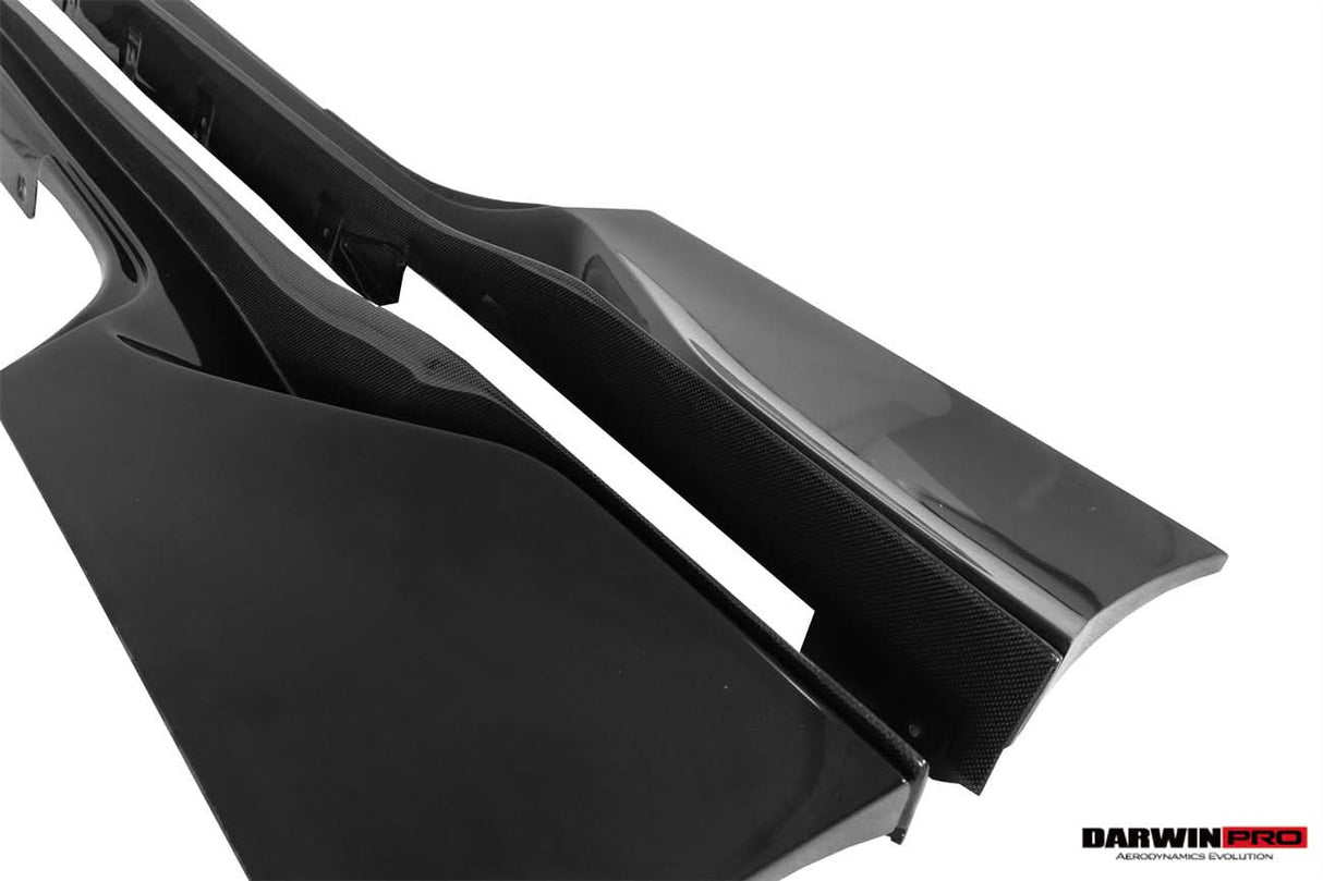 2010-2015 Ferrari 458 Italia and Spider BKSS Style Side Skirts DarwinPRO (BKSS Design)