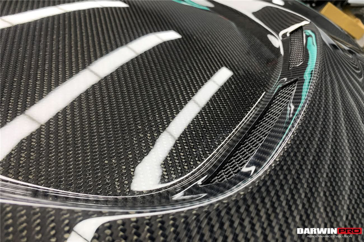 2007-2015 Infiniti Carbon Fiber Hood DarwinPRO (BKSS) Fits G25, G35, G37 Sedan